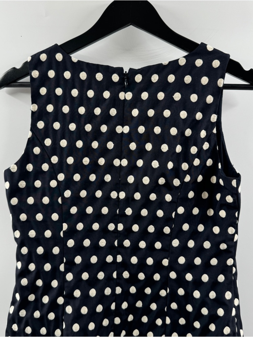Ann Taylor Petite Navy Polka Dot Dress – Women’s 2P - Picture 6 of 8